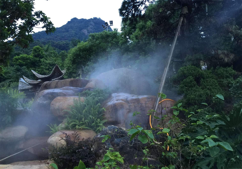 水立方霧森系統——完美霧效