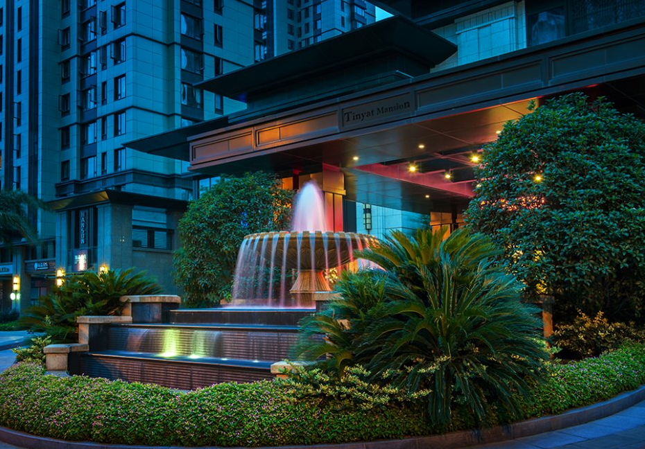 高端酒店噴泉景觀(guān)設計施工