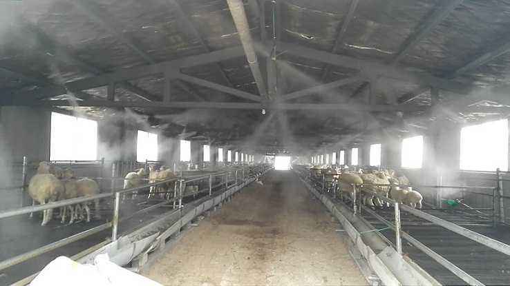 養殖場(chǎng)人工造霧、噴霧造景、加濕降溫、消毒凈化